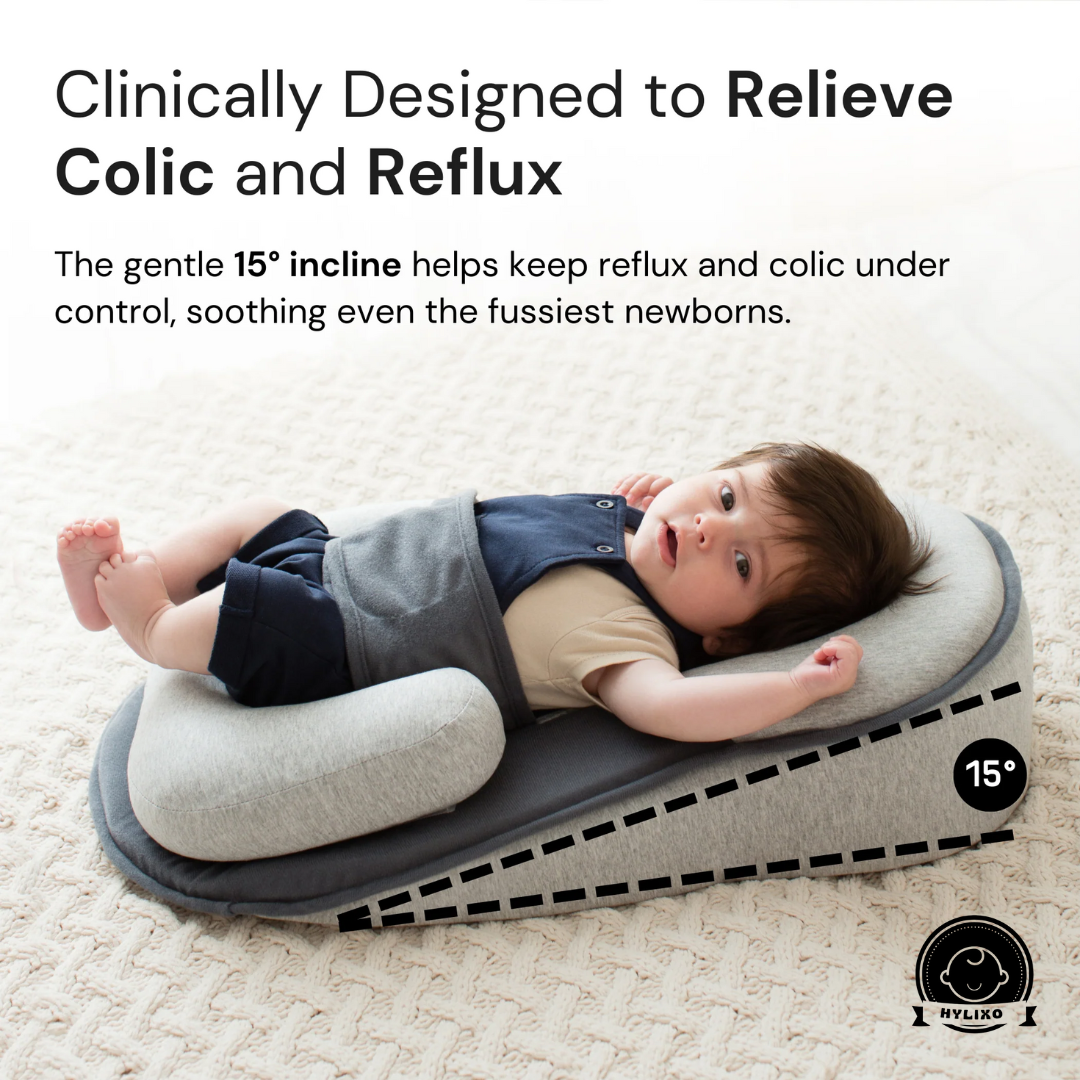 Hylixo™ - Anti-Reflux Elevated Baby Lounger